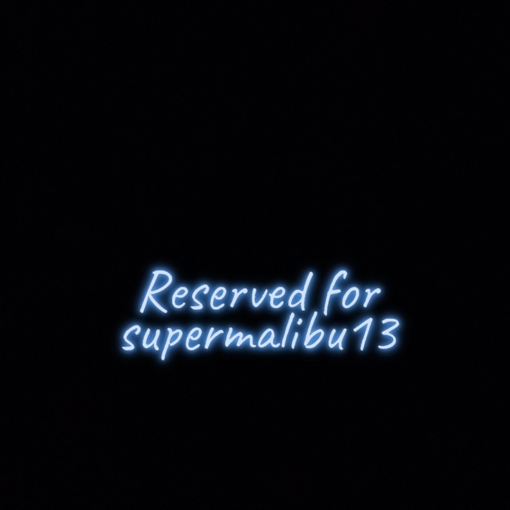 Reserved listing